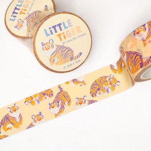 Pequeño tigre / Cinta washi
