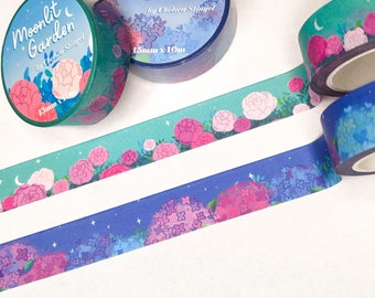 Moonlit Garden | Washi Tape