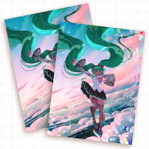 Hatsune Miku | Never Ender | Vocaloid | Poster Print