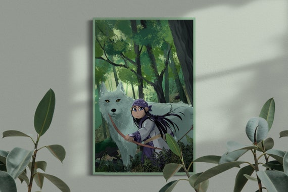 Asirpa And Retar Golden Kamuy Poster Print Etsy Asirpa And Retar Golden Kamuy Poster Print Etsy