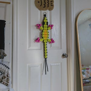 Large Pony Bead Lizard *KIT* (Lime Green)
