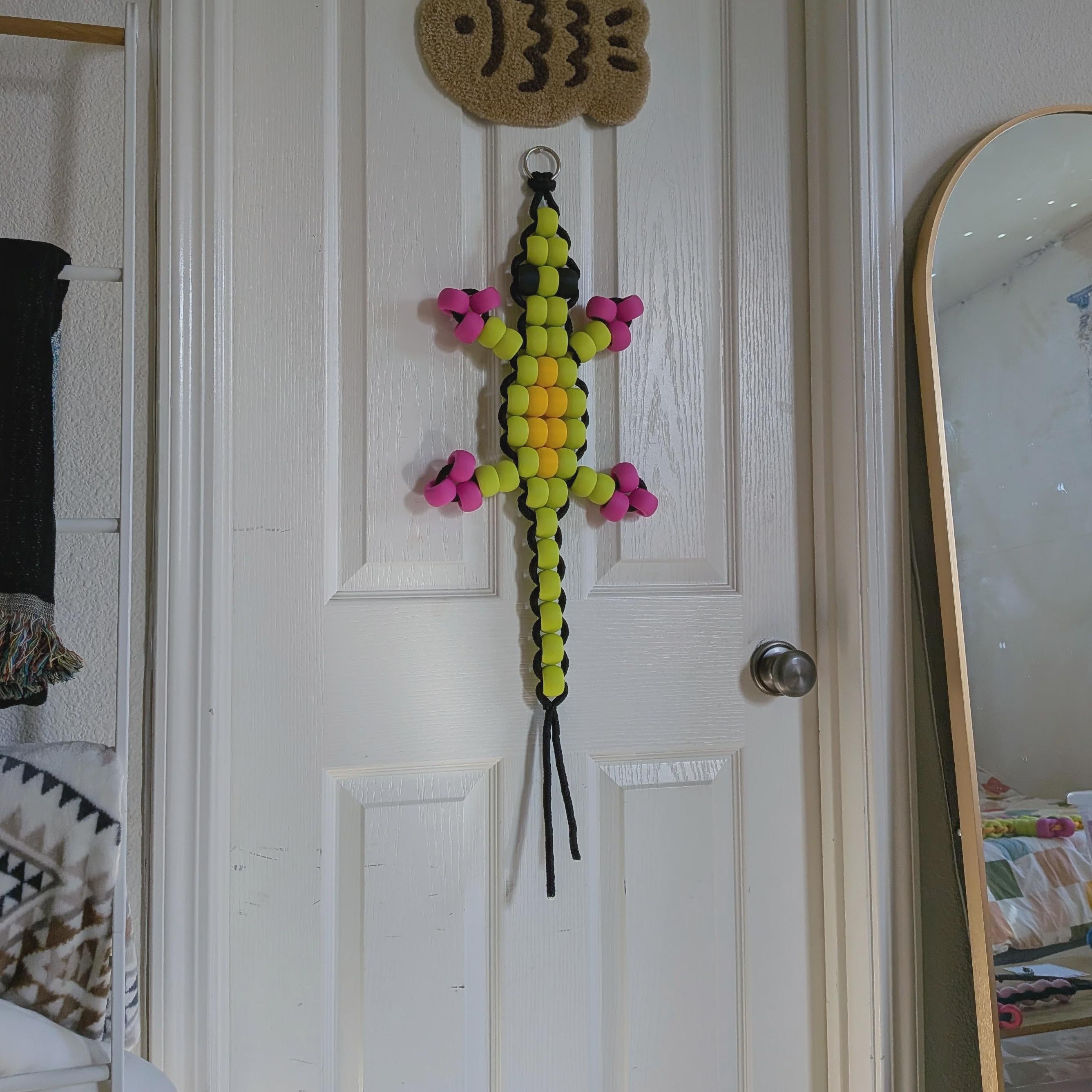 Large Pony Bead Lizard *KIT* (lime Green) - Etsy