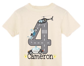 Personalized Hands Up! I'm 4 FOUR Raglan Monster Truck theme Birthday Shirt. Fourth Birthday. Boy's Racing Birthday . Tractor Birthday .