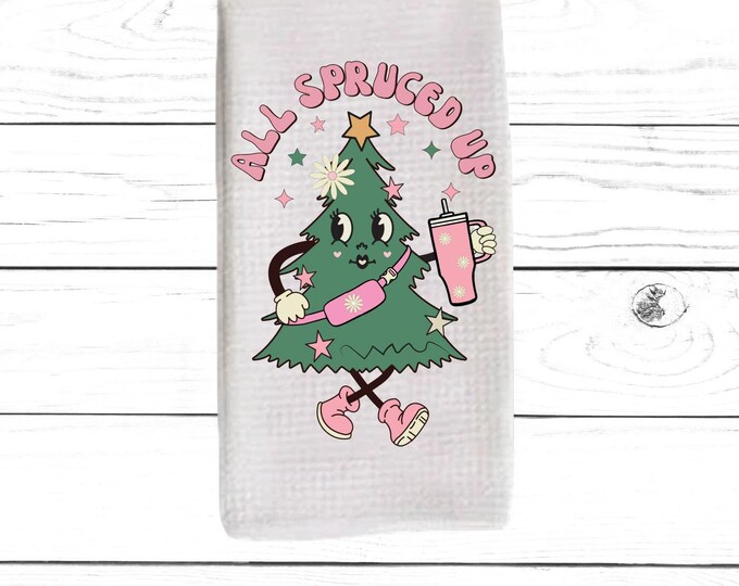 Fun Christmas Kitchen Towel