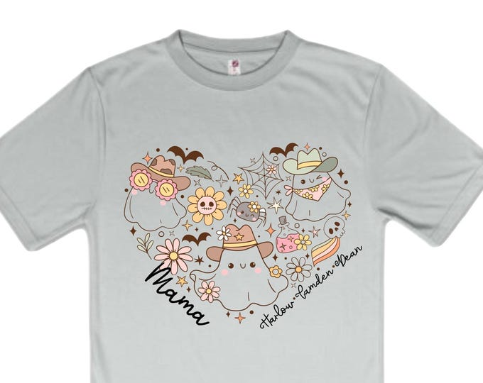 Women's Unisex Cute Halloween TShirt. Boo. Boo jee. Halloween. Mom Halloween. Ghost Shirt. Cute Halloween. Pink Halloween