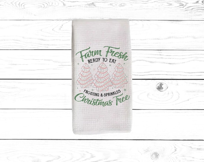 Fun Christmas Kitchen Towel
