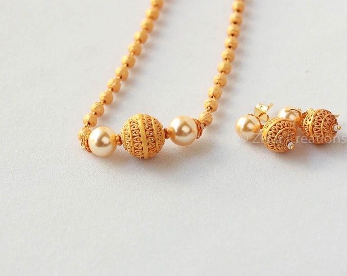 indian jewellery Matte Finish Necklace short necklace