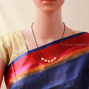 Handcrafted Pearl Mangalsutra: Indian Jewelry Necklace