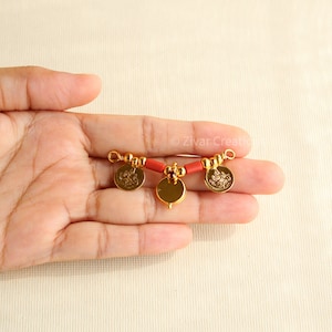 Gold Tone South Indian Pendant