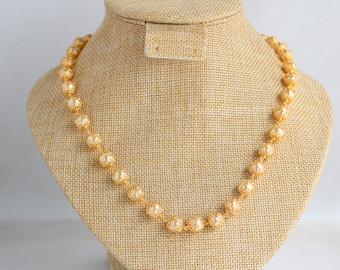 Pearl Gold Plated Indian Necklace: Designer Pearl Jewelry