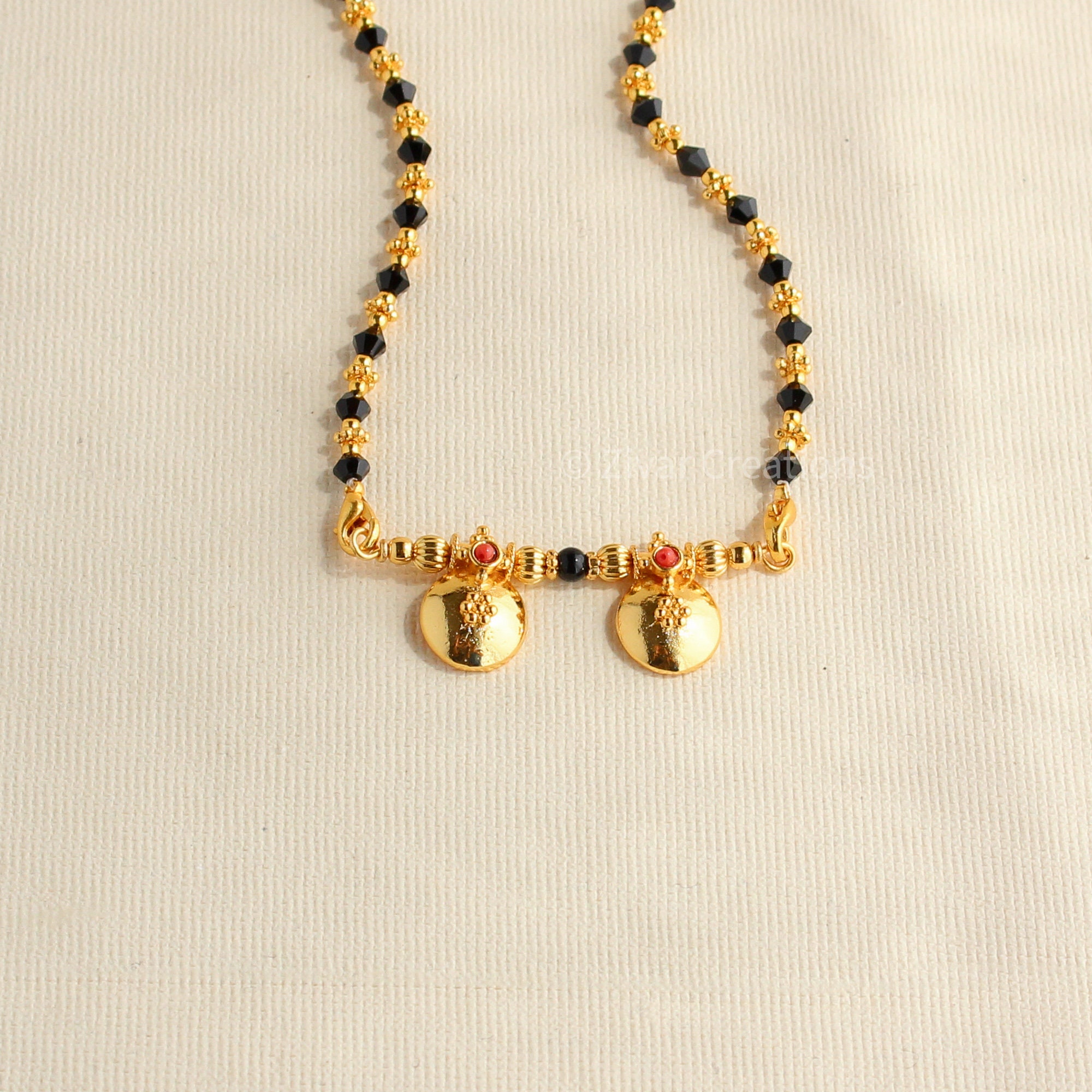 Laxmi Coin Thali Mangalsutra Pendant Etsy Australia