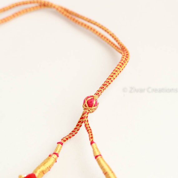 Designer Small Size Saaz Beads Thushi 