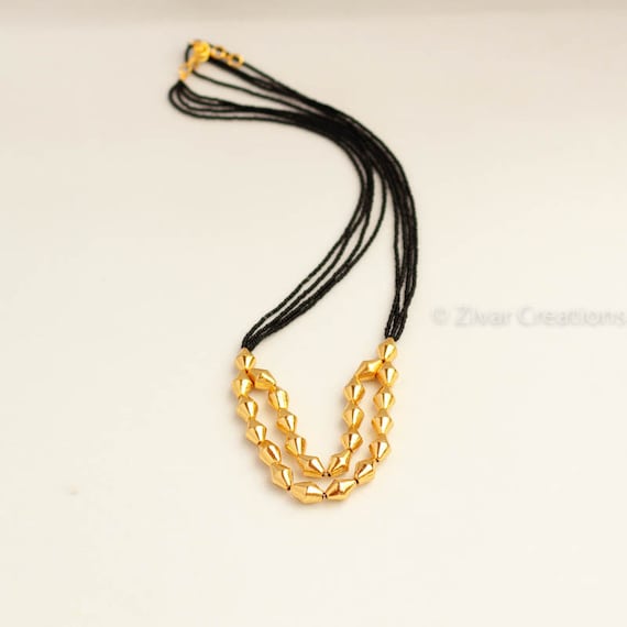 Dholki Beads Mangalsutra Bhoar Beads Mangalsutra Fancy
