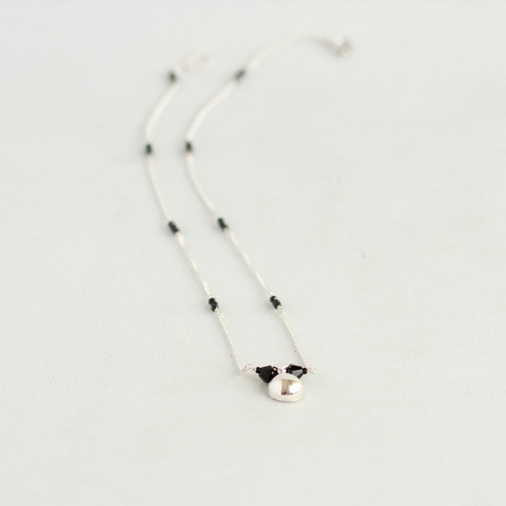 Pure Silver Chain Vati Mangalsutra 