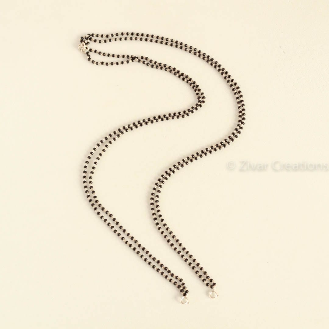 Silver mangalya chain sale