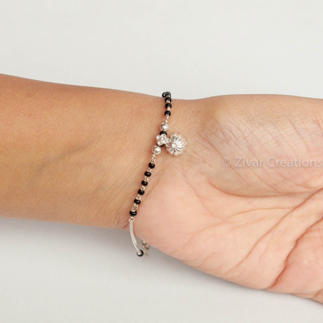 Delicate Infinity Layered Mangalsutra Bracelet