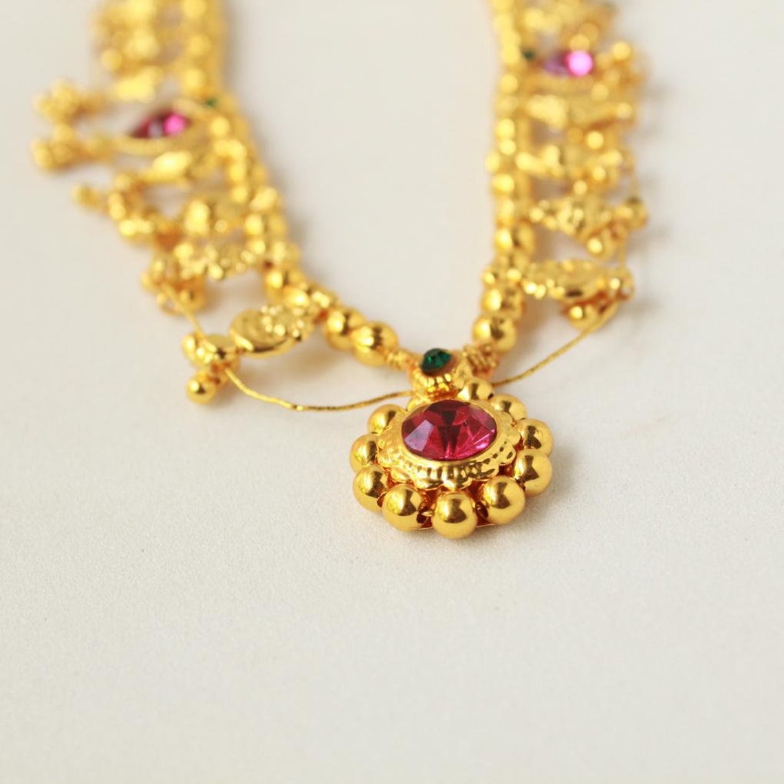 Fancy Kolhapur Saaz marathi jewellery Indian Jewellery Etsy