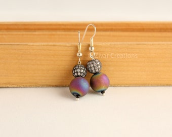 Fancy Beads Earring, Dangling , Drop Earrings, Boho Earring, Handmade Jewelery