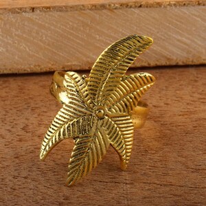 Leaf 18k Gold Ring, Plants  Ring, Tree Ring, Rings For Women, Promise Ring, Knuckle Ring, Nature Ring, Dainty Ring, Statement Ring, Rings