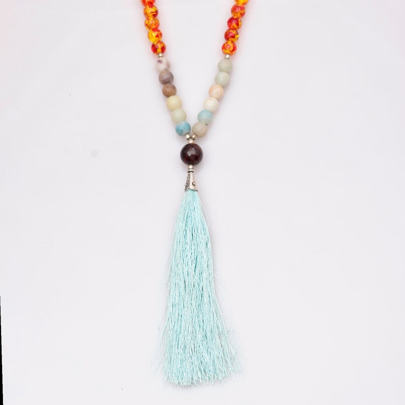 Healing Spiritual Jewelry Meditation mala Healing Spiritual Jewelry boho necklace Petite Mala Necklace