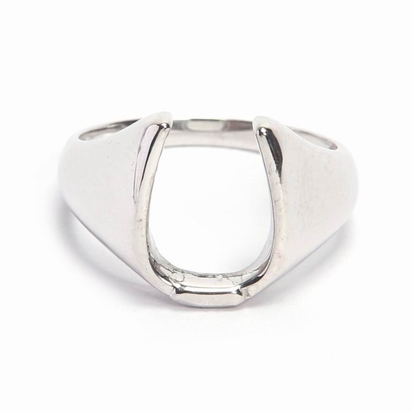 Mens Horseshoe Ring Etsy