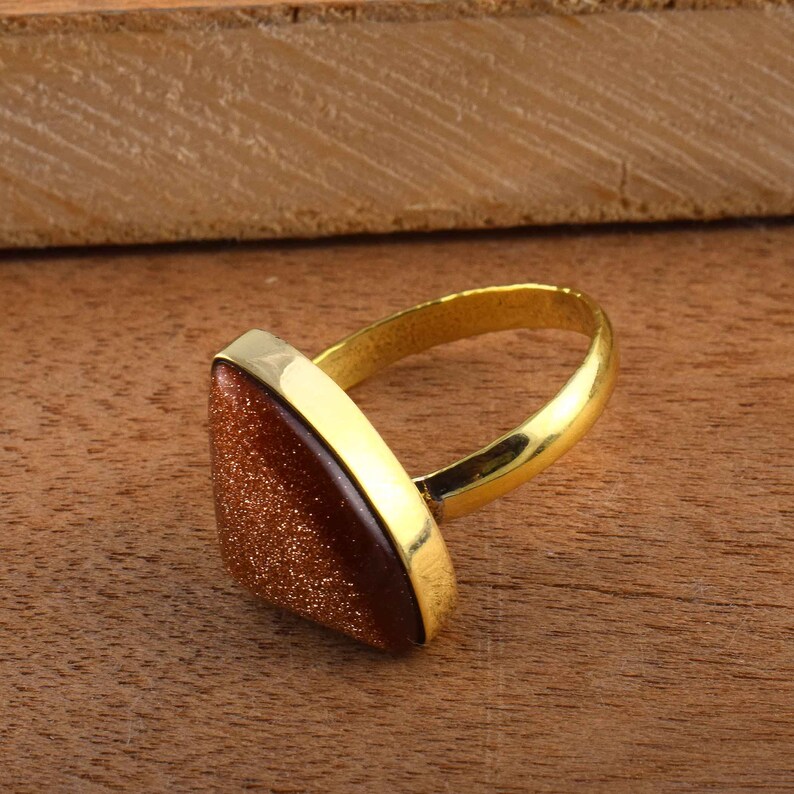 sparkling red gemstone,brass ring,handmade ring,statement ring,boho ring