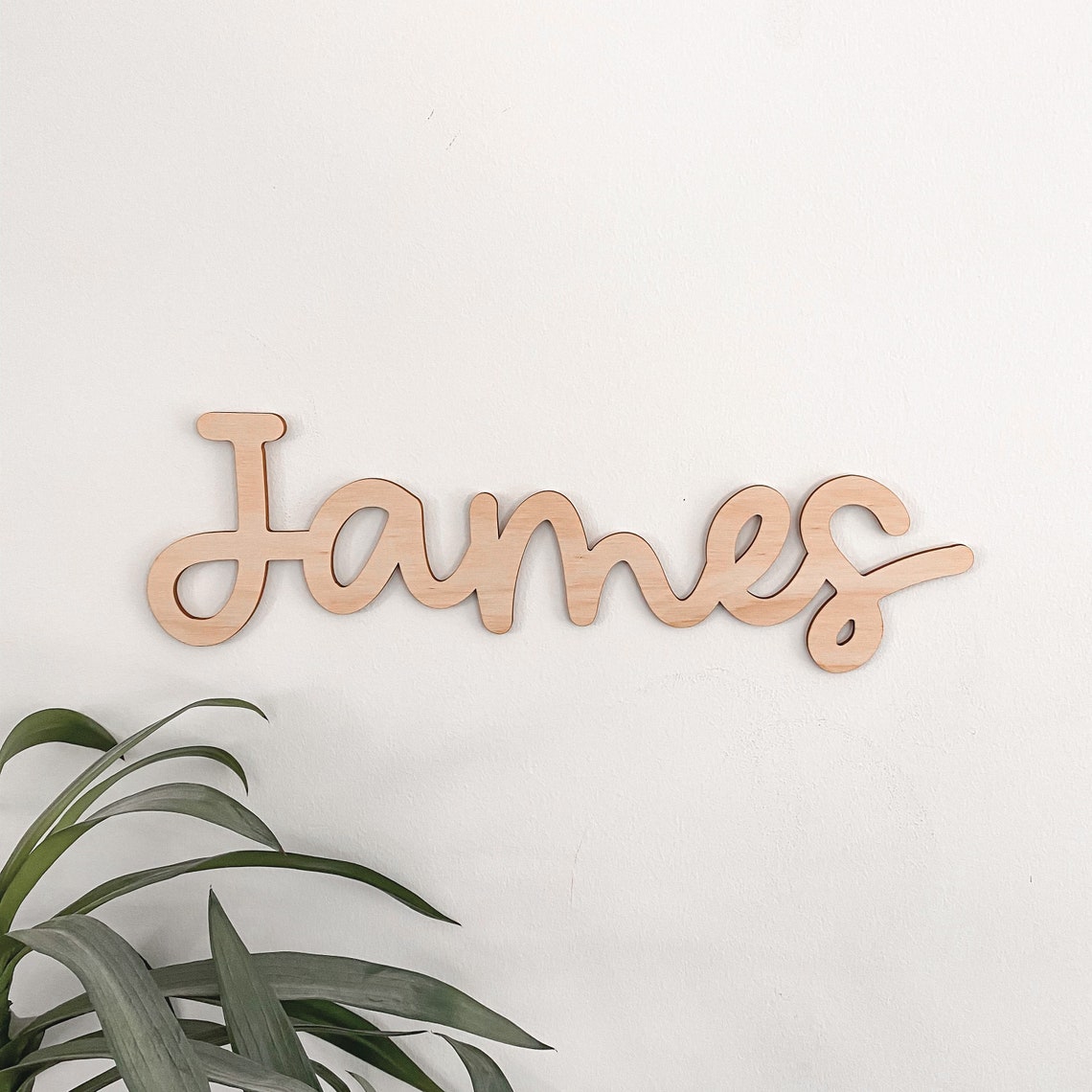 Wooden WALL NAMES Perosnalised Script Names Nursery Kids - Etsy Australia
