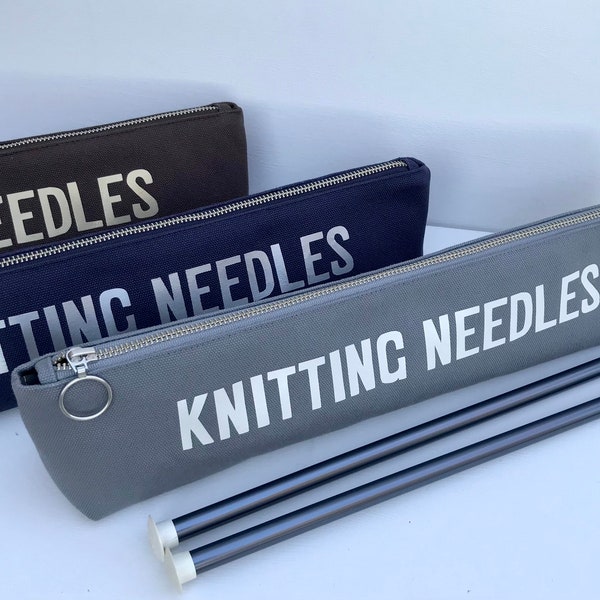 Knitting Needle Case Etsy