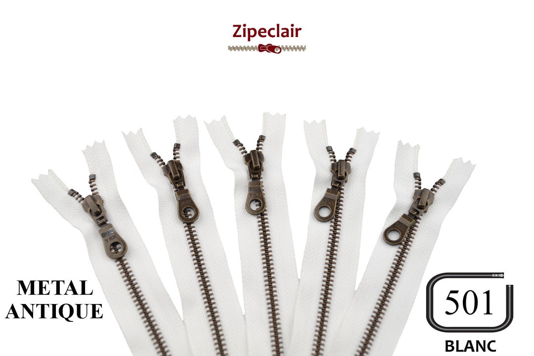 AERZETIX - C63513 - Lot De 10 Fermetures éclair à Glissière Spirale N°3