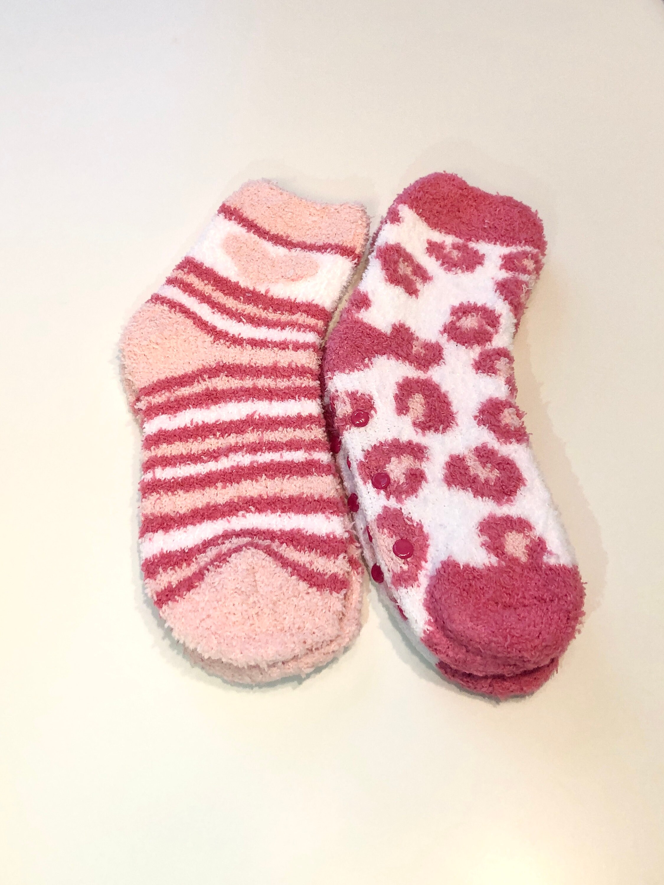 Fuzzy Sock Cupcakes, Valentines Day Fuzzy Socks, Valentines Day Gift