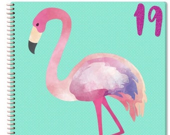 Planificateur d'enseignant numérique Flamingo - 6 sujets