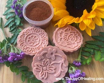 Madder Root Calming Floral Goat's Milk Natural Handmade Soap by The Joy Of Healing