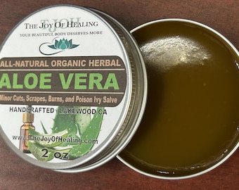 All-Natural Organic Aloe Vera Salve