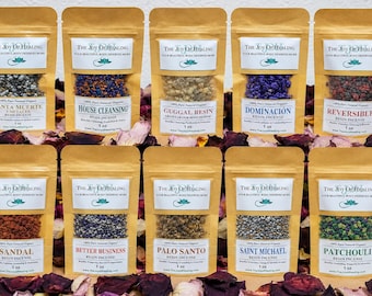 Frankincense, Myrrh, Copal, Three Kings, Seven Powers Resin Incense Granular Palo Santo Holy Wood
