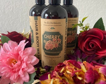 Cherry Blossom Moisturizing Hair and Body Wash 16 oz