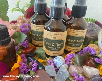 Reiki Charged Room & Linen Spray: Natural Essential Oils
