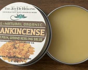 All-Natural Homemade Organic Frankincense Salve