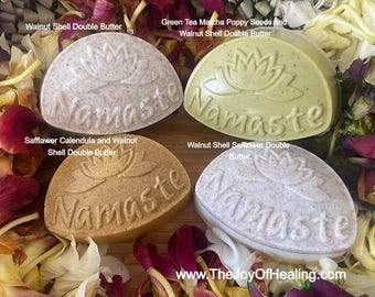 Nomaste Double Butter Handcrafted Scrub Soap Bar