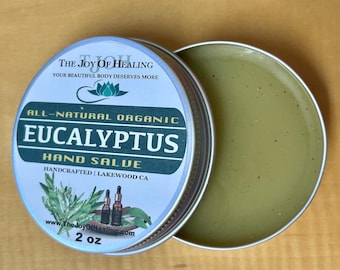 All-Natural Handcrafted Eucalyptus Organic Hand Salve