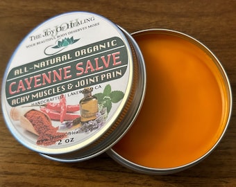 All-Natural Organic Cayenne Herbal Salve