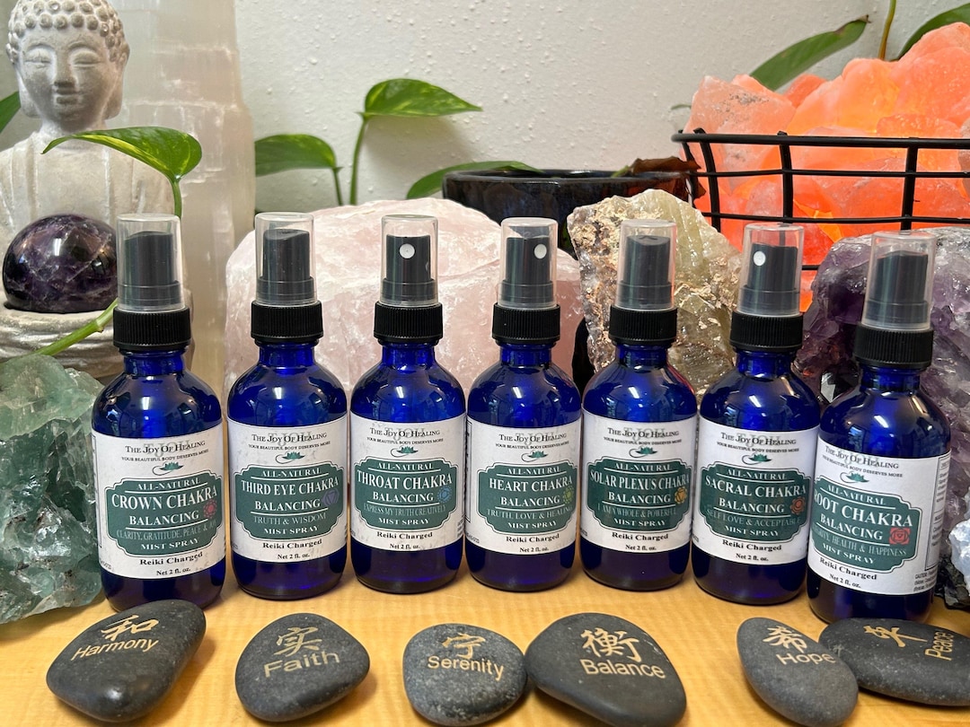 Chakra Balancing Body Mist Spray | All-natural Aromatherapy & Reiki ...