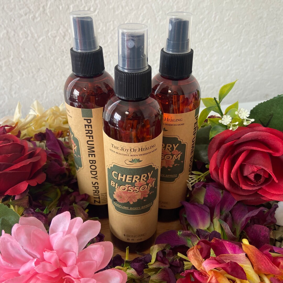 Cherry Blossom Natural Handmade Perfume Body Spray 8 Oz - Etsy