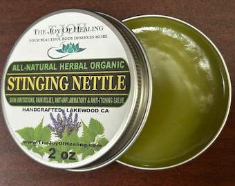 All-Natural Organic Stinging Nettle Herbal Salve