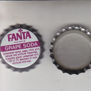 Fanta bottle caps - Etsy 日本