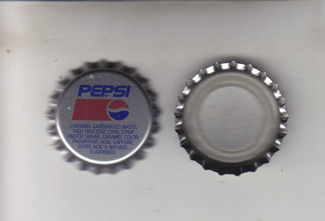 PEPSI 2 BOTTLE Caps. 25 Pieces Nos Mint Unused Etsy