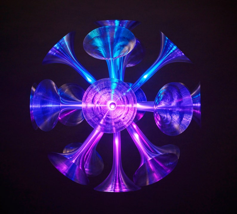 Discosphaera plankton light sculpture image 1