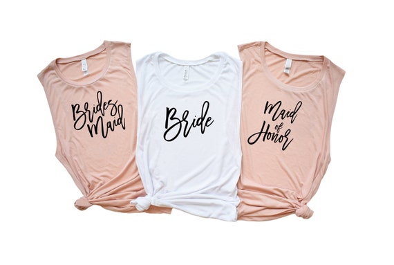 etsy bridesmaid shirts