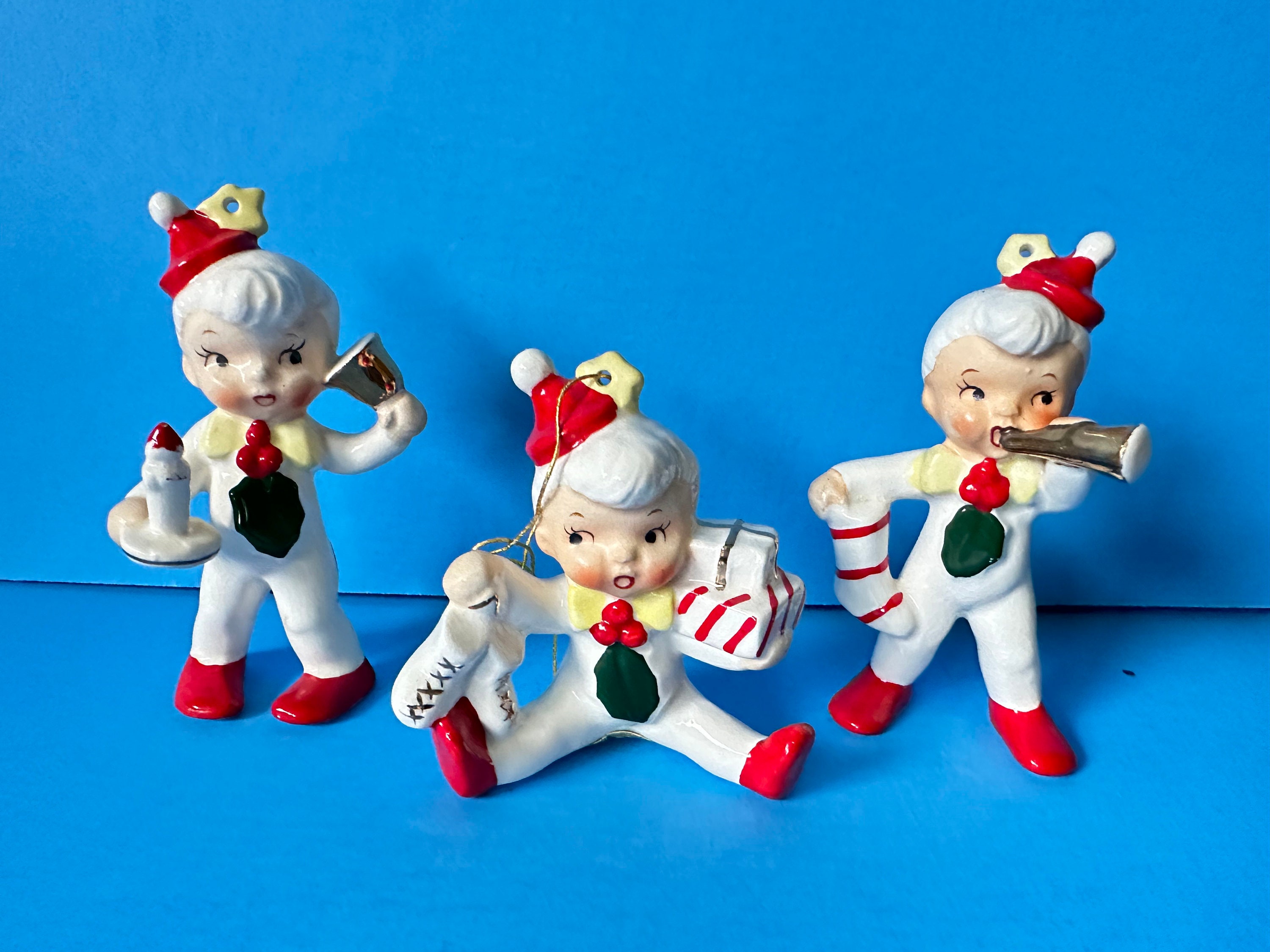 * vintage ornament ୨୧ まぁるい 素敵な 誰かさん 44204 Old World Christmas Rudolph and Clarice Ornament