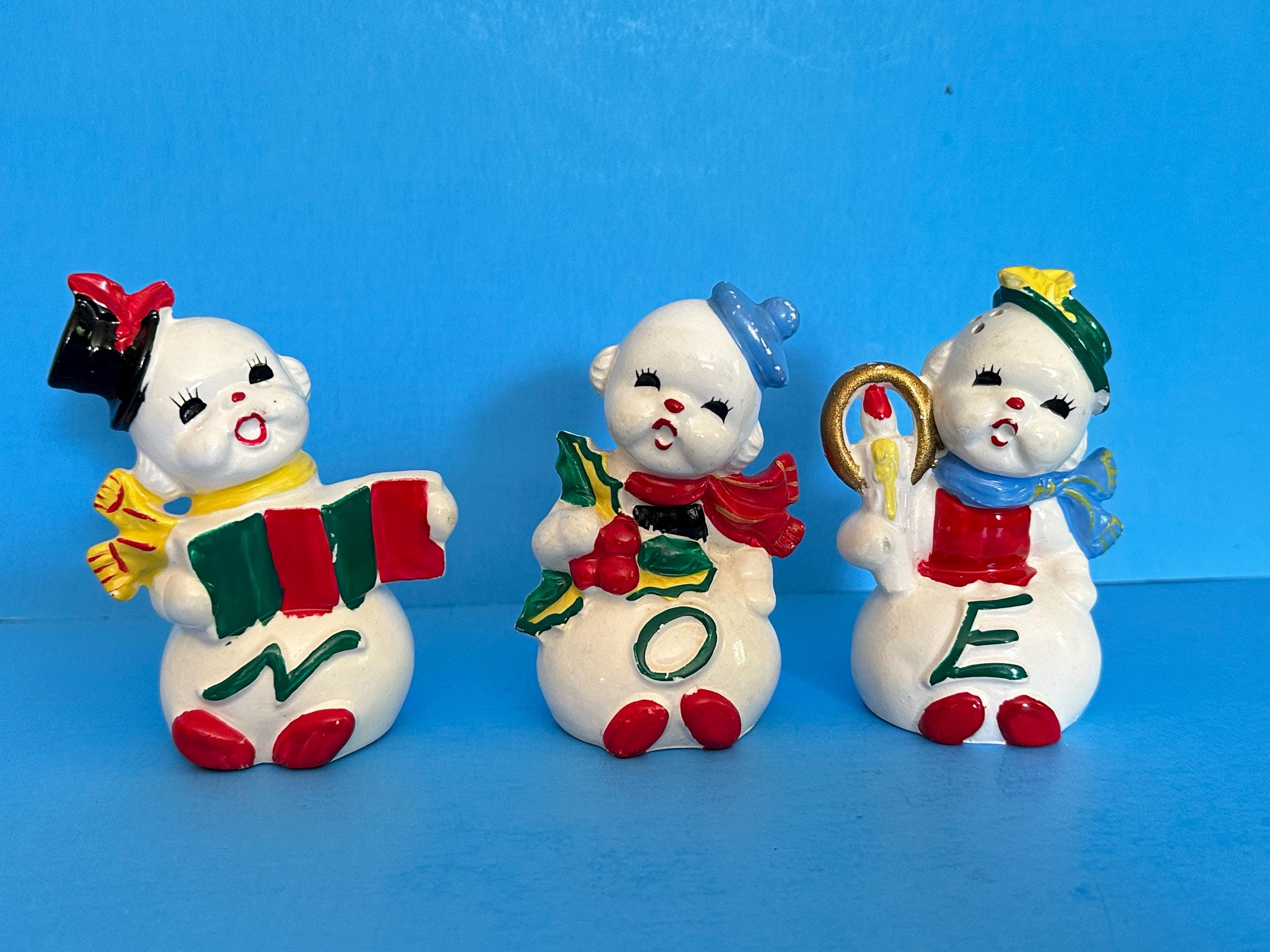 ヴィンテージ ナプコ社 クリスマスフィギュア 陶器製 ヴィンテージ