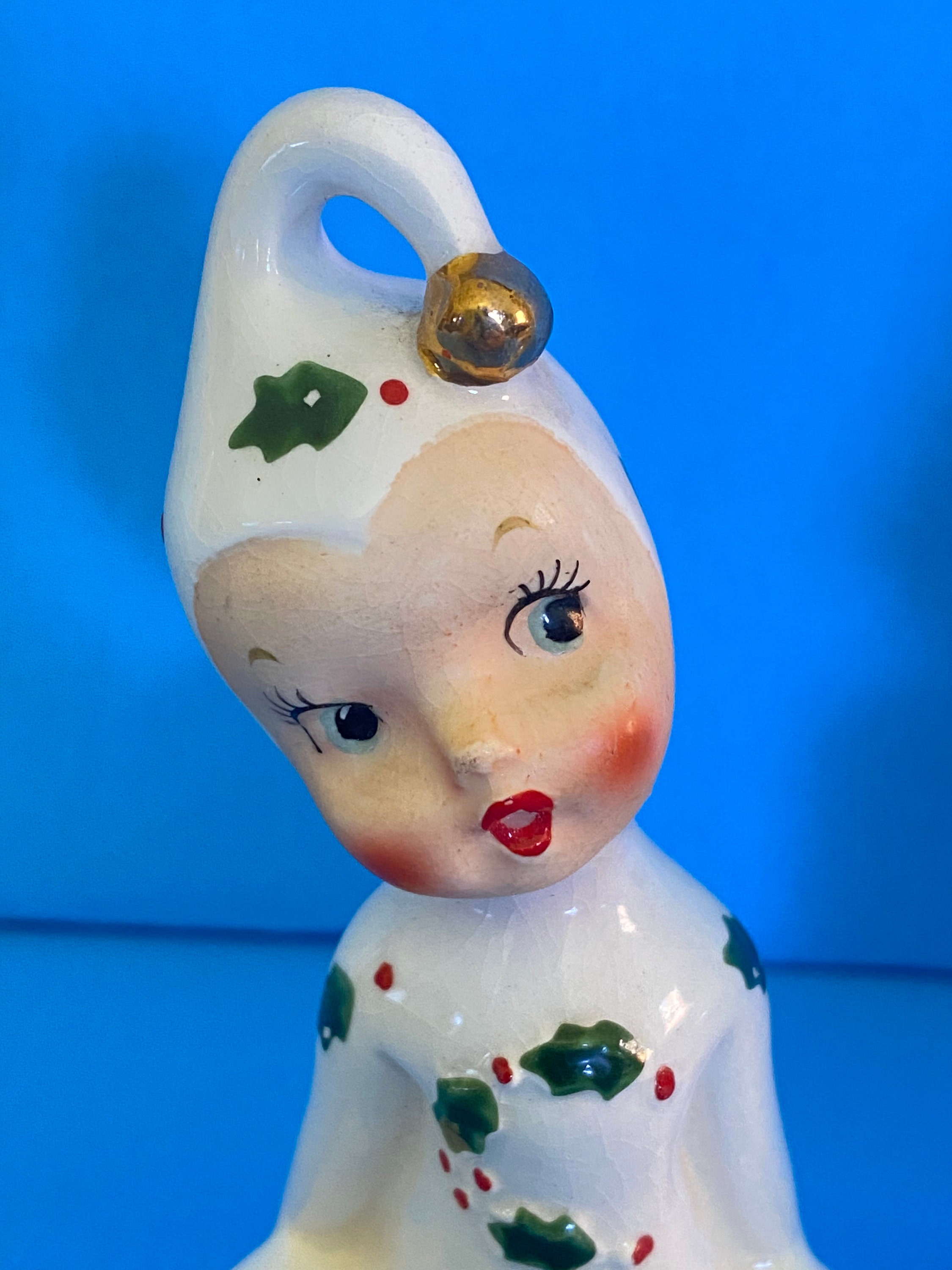 Vintage Holt Howard 1959 Pixie Salt & Pepper Shakers Christmas